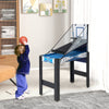 6-In-1 Combo Game Table Set Party Multi Game Table w/ Basketball & Billiards