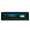 Modern TV Unit Stand Cabinet Sideboard High Gloss Front & Matt Body LED Lights