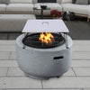 30''X30'' Fire Pit Heat Deflector Fire Pit Cover Stainless Steel Heat Deflector