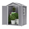 8x4 6x4 5x4ft Large Shed Plastic Garden Tools Bike Storage Shed Outdoor House UK