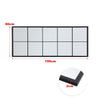 Window Style Wall Hanging Mirror Glass Panels Vintage Hallway Home 60x150cm Long