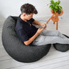 Large Adults Bean Bag Jumbo Cord Classic Kids Beanbag Slouchbag™ Filled Washable
