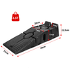 Heavy Duty Plastic Car Ramps 2.5 Ton Capacity 1 Pair Vehicles Garage Car Service