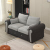 Upholstered Fabric 2 3 Seater Sofa Suite Couch Settee Set Padded Seat Furniture