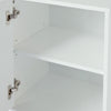 Single Door Storage Cabinet Sideboard Table Furniture Side Nightstand Metal Legs