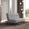 Modern Small 2 Seater Sofa Convertible Recliner Sleeper Bed Loveseat Sofa Bed