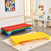 Kids Stackable Daycare Cot 130 x 58cm Toddler Space Saving Naptime Sleeping Cot