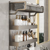 2/3 Tier Aluminum Basket Shower Rack Bathroom Storage Shelf Towel Rail Holder