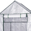 Greenhouse PE Plastic Garden Plants Grow Green House Cover w/ 4 Shelves Outdoor