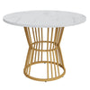Dining Table Set With 4 Pcs Grey Velvet Chairs Kitchen Dining Room Furniture