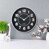 30cm Luminous Wall Clock Bedroom Kitchen Clock Quartz Sweep Movement Home Office