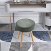 Green/Grey Dressing Table Stool Piano Chair Bedroom Beauty Makeup Vanity Seat