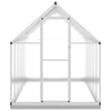 Greenhouse with Base Frame 334x169x202 Aluminium W9C4