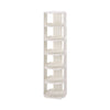 4-7 Tier Shoe Rack Stand Organiser Tall Folding Compact Tower Shelf Space Saving