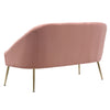 Velvet Upholstered Oyster Armchair Tub Chair Scallop Back 2 Seater Loveseat Sofa