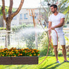 Garden Flower Raised Bed Above Ground Planter Flower Plant Pot Adjustable Shape