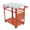 36*24*36 in Welding Table 600lbs Load Capacity Steel Welding Workbench on Wheels