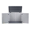 Panana Plastic Shed Outdoor Garden Storage Shed Tool Shed Utility Chest Shed Box