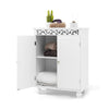 Bathroom Cabinet Floor Storage Organiser Freestanding Storage Unit