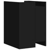 Bedside Cabinet Black 45x50x65 cm Engineered WoodNew