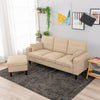 Panana Linen Fabric Sofa 1, 2 or 3 Seater Modern Couch Suite Set ottoman