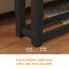 Industrial Wooden Retro Console Table Hallway Side Table Farmhouse Accent Table