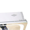 Wall Mount LED Mirror Cabinet 2-Door Storage Cupboard w/ Bluetooth Shaver Socket
