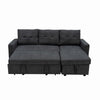 Panana Corner Sofa Bed with Storage PU Leather/Fabric Universal Corner Chaise