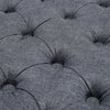 Round Ottoman Footstool With Button Coffee Side Table Pouffe Living Room Bedroom