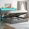 Ottoman Storage Bed Divan Bed Soft Plush Velvet Drawers Gas Lift Up Frame Base