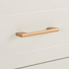 Dusk Sienna Natural & Gold Effect 2 Drawer Bedside Table RRP £399