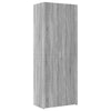 Storage Cabinet Grey Sonoma 70x42.5x225 Engineered Wood N8R3