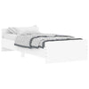 Bed Frame White 100x200 cm Engineered Wood vidaXL