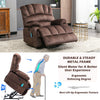 Fabric Electric Power Lift Recliner Chair Sofa with Massage and Heat Funktion
