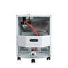 New 4.2kw Portable Heater Standing Heating Cabinet Butane Gas Heaters on Castors