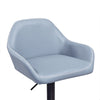 Set of 2 Barstool Kitchen Breakfast Swivel Pub Counter Gas Lift PU Leather Chair