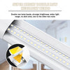 10X 5FT LED Strip Lights Batten Tube Light Office Shop Garage Ceiling Lamp 6500K