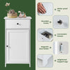 Bathroom Floor Cabinet Freestanding Storage Unit Cabinet w/Adjustable Shelf