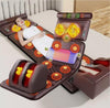 Comfier Massage Mat w/ Heat Pad Full Body Massage Bed Foot massager 3D Vibration