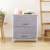 4/5/6 Fabric Beside Cabinet Storage Unit Chest of Drawers Organizer Living Room