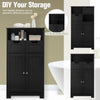 Bathroom Cabinet Floor Storage Cabinet Standing Cupboard w/1 Shelf &2 Drawers