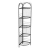 3/5Tier Corner Rack Shelf Unit Free Standing Organizer Storage Shelves Bookcases