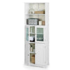 Freestanding Bathroom Storage Cabinet Kitchen Pantry Cupboard w/Shelves