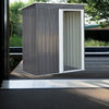 Outdoor Storage 5.4x3ft Garden Tool Storage Shed Pent Waterproof Tool Cabinet