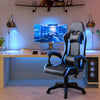 Executive Racing Gaming Chair Faux Leather Computer Desk Chair Swivel Adjustable