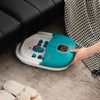 Foot Spa Bath Massager Folding Electric Pedicure Foot Spa Basin Heat Bubbles