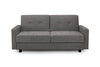 Brand New Grey 3 Seater Sofa Bed with Sleeping Area and Under Seat Storage