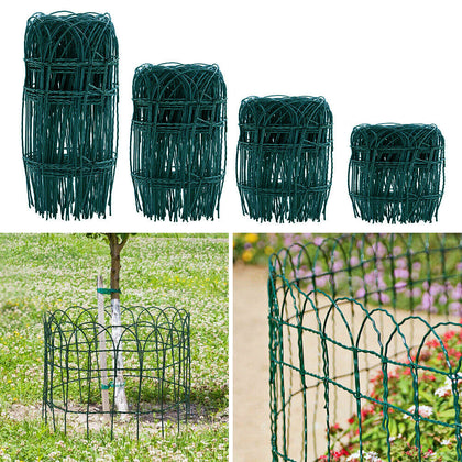 10m Garden Border Metal Wire Mesh Fence Landscape Yard Fencing Edging Netting