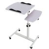 High Quality Mobile Over Bed Tray Table Height Adjustable Laptop Stand Overchair