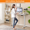 Stand-up Ergonomic Computer Workstation Electric Standing Desk Grey